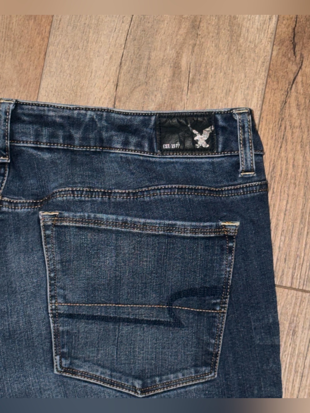 American Eagle skinny kick jeans 14 short - Picture 7 of 9